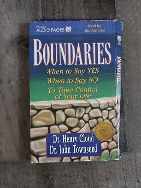 Boundaries Book on Tape Audio Cassettes Dr Henry Cloud Dr. John Townsend